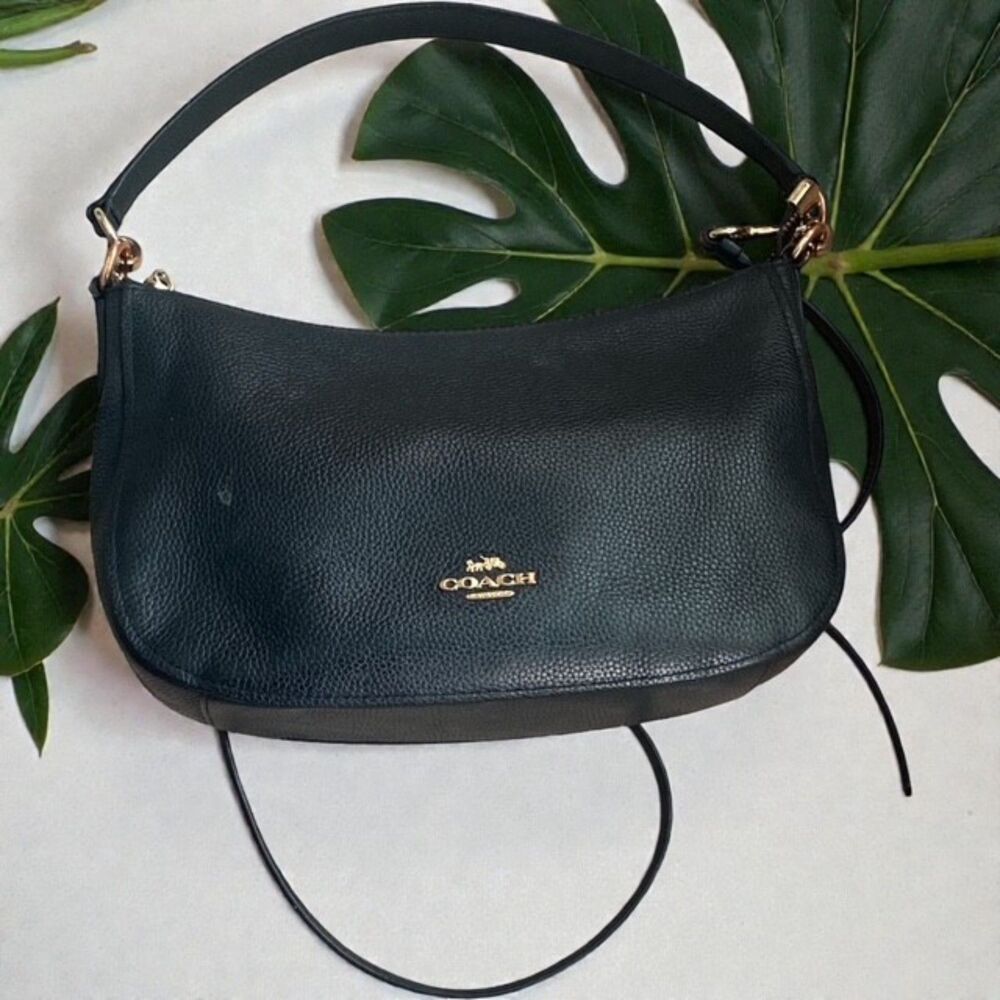 Coach Chelsea Crossbody Bag in Pebble Leather EUC